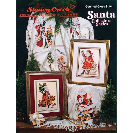 Stoney Creek Santa Collectors&#x27; Series Counted Cross Stitch Book